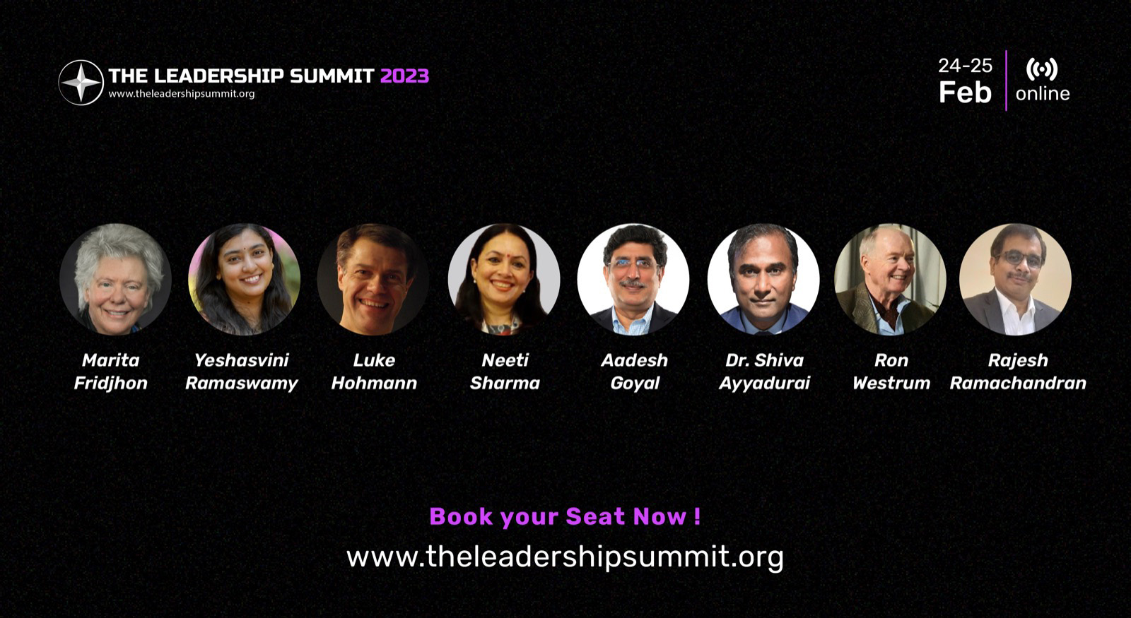The Leadership Summit 2023 Global Online Leadership Event